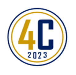 4C23 White Circle Logo