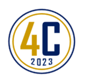 4C23 White Circle Logo